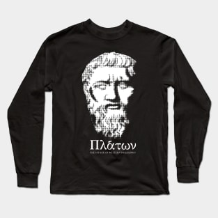 Plato The Father Of Western Philosophy Long Sleeve T-Shirt